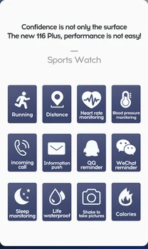 Smartwatch Pulseira Inteligente - Relógio para corrida-Monitor Cardiaco D13 - SmartWatch - Pulseira de silicone preta Fitpro.