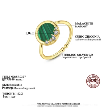 Marca De Luxo 925 Anéis De Prata Esterlina De Moda Redondo Anéis De Dedo Ajustável Para Mulheres, Homens, Jóias Por Atacado