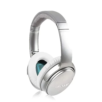 1Pair Substituição Ouvido Almofada Protecções de Almofada para Bose QuietComfort QC2 QC15 QC25 QC35 SoundLink SoundTrue AE2 AE2i AE2w Fones de ouvido
