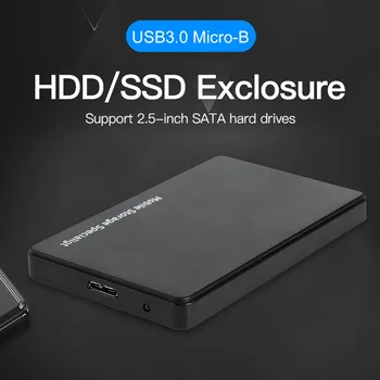 USB 3.0 Unidade de Disco Rígido Caso 6Gbps de 2,5 polegadas HDD SSD Externo de Suporte de Caixa de 8TB para o Office Cuidar Suprimentos de informática