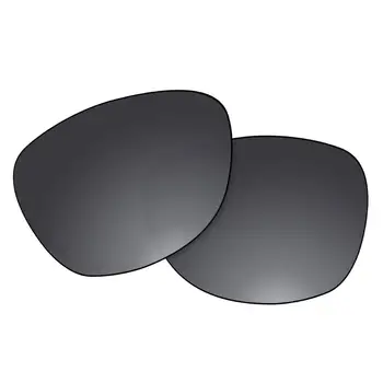 OOWLIT Polarizada de Substituição de Lentes de Cromo Preto para-Oakley Frogskins Óculos de sol