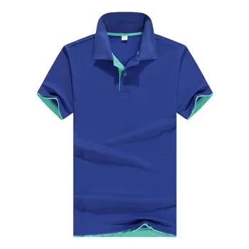 Plus Tamanho S-3XL Marca masculina da Nova Camisa Polo dos Homens de Alta Qualidade de Algodão camisa de Manga Curta Marcas de camisas de Verão de polo de Mens Camisas