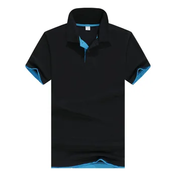 Plus Tamanho S-3XL Marca masculina da Nova Camisa Polo dos Homens de Alta Qualidade de Algodão camisa de Manga Curta Marcas de camisas de Verão de polo de Mens Camisas
