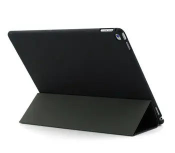 KHOMO iPad Pro 12 de caso. 9-Ultra fino e leve preto escudo protetor com Smart Cover preta e levantar-se (várias cores)