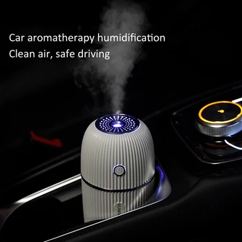 NEWTHING 300 ml de ar, umidificador USB mini do carro difusor do aroma do óleo essencial de aroma difusor máquina elétrica da lâmpada difusor de fragrância