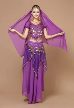 Filho de bollywood dance trajes saias adultos, crianças, mulheres plus size vestido de roupas jupe desgaste indiano dançarinos sari traje