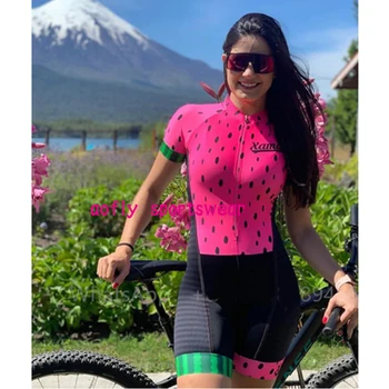 2020XAMA Pro Mulheres Profissão de Triatlo Terno de Roupa Ciclismo Skinsuits Coupa De Ciclismo Macacão Macacão de Kits Maillot Mujer