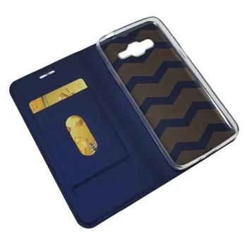 Para Samsung J2 Primeiro Caso ultra-fino magnético pu carteira de couro flip stand case capa para samsung galaxy j2 primeiro-g532 caso