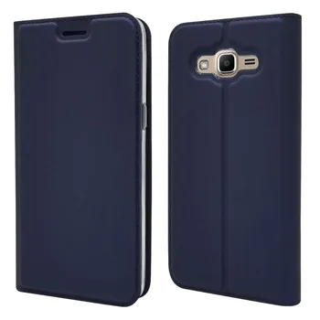 Para Samsung J2 Primeiro Caso ultra-fino magnético pu carteira de couro flip stand case capa para samsung galaxy j2 primeiro-g532 caso