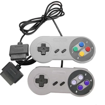 Controlador de 16 Bits da Nintendo, SNES Gamepad SNES Sistema Controlador da Consola de Jogos de Joystick Para a Nintendo SNES Game Pad