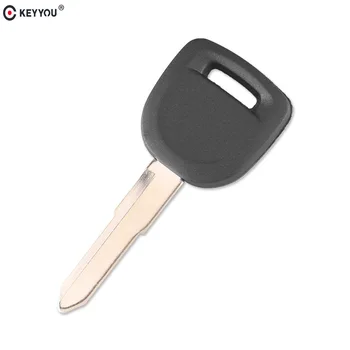 KEYYOU 10X chave em Branco Transponder da Chave Shell de Carbono Para Mazda Transponder da Chave