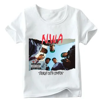 Família Combinando Roupas T-shirt NWA Straight Outta Compton de Impressão da Família de Roupas Engraçado Camiseta Para a Mãe o Pai E as Crianças QT-1994