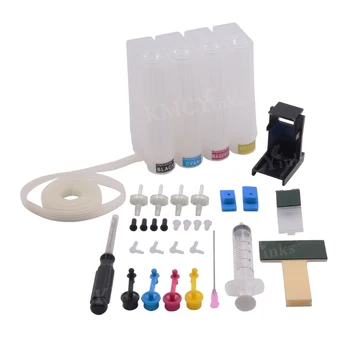 KMCYinks Contínua do Sistema de Abastecimento de Tinta Cor Universal CISS kit para HP 301 301XL DeskJet 1050 2050 3050 2150 1510 2540 impressora