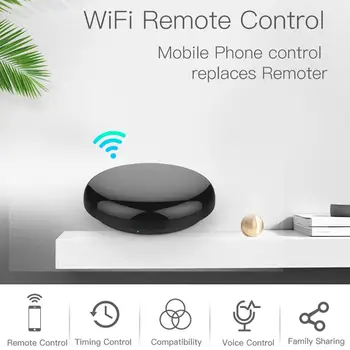 WiFi nova de Controlo de IV Hub Casa Inteligente Blaster Infravermelho de Controle Remoto sem Fio Através do Smart Vida Tuya APP Trabalhar Com Alexa Inicial do Google