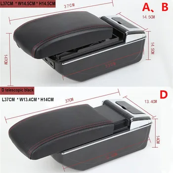 Para Suzuki baleno Braço caixa de Retrofit de peças de Carro especial, apoio de Braço Central de Armazenamento de caixa de acessórios do carro Interior especial Com USB