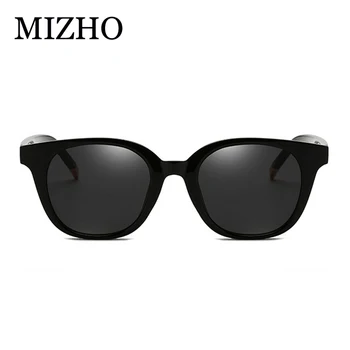 MIZHO 2020 Moda Espelhado Celebridades de Óculos de sol das Mulheres do Vintage Oval de Moda de Alta Qualidade UV Tons Clássicos Coreia Óculos Homens