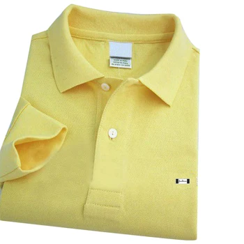 Algodão Clássica Marca de vestuário para homem cheio de Homens de Camisa de Polo de Homens de manga Longa Polo T-Shirt Designer Camisa Polo Plus Tamanho 4XL
