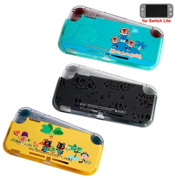 Mini Nintend Interruptor Lite Animais de Cruzamento de Plástico Shell Case para Nintendo Interruptor Lite Proteção Decalque da Tampa da Pele