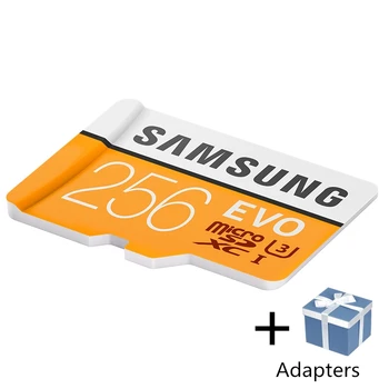 SAMSUNG Cartão Microsd 256G 128GB 64GB 100Mb/s Class10 U3 32GB 95Mb/s U1 SDXC Classe EVO Cartão Micro SD Cartão de Memória TF Cartão Flash