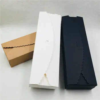 20 pcs 23*7*4cm Marrom branco preto caixa de Papelão Kraft, Caixa de Presente de Casamento Doces Caixas de Sabão em Embalagem de ourivesaria civil que incide Caixa de Embalagem