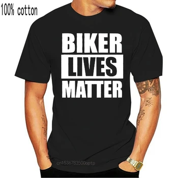Motociclista Vidas Assuntos Black T-Shirt