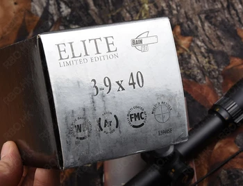 Elite Edição Limitada 3-9x40 Foco do Lado do Rifle Âmbito Impermeável, à prova de Choque de 1 Polegada de Diâmetros