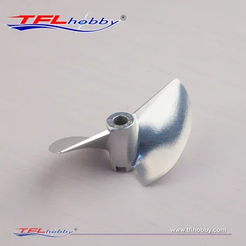 TFL Hobby CNC Boleto 36-55 mm de Alumínio 7075 2-pá de Hélice de passo=1.4 Abertura=4.76 mm para Barco RC MINI ECO MONO1