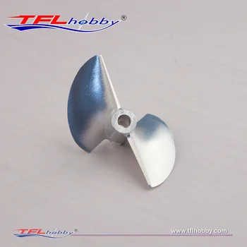 TFL Hobby CNC Boleto 36-55 mm de Alumínio 7075 2-pá de Hélice de passo=1.4 Abertura=4.76 mm para Barco RC MINI ECO MONO1