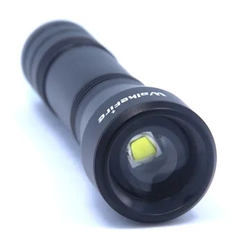 2018 Mini e Muito Brilhante XML T6 L2 Alumínio à prova de água Zoomable Tocha Lanterna LED de luz para 18650 Bateria Recarregável