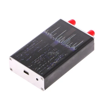 100KHz-1.7 GHz Banda Completa UV HF RTL-SDR USB Sintonizador Receptor de R820T+8232U de Radio Whosale&Dropship
