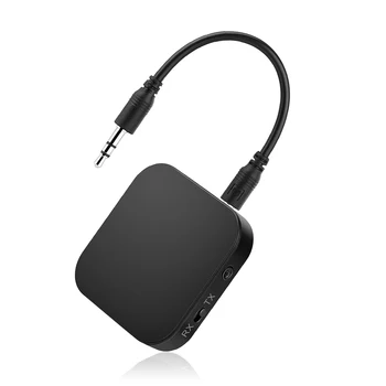 Receptor de Bluetooth Bluetooth Transmissor Portátil de Música sem Fio do Adaptador de Áudio Aptx de Baixa Latência, Sistema de som Estéreo Doméstico TV