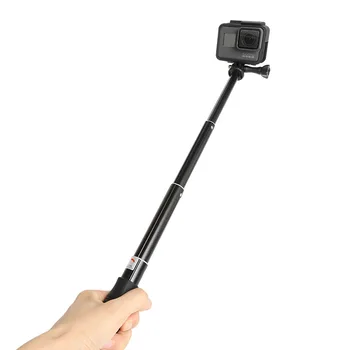 Portátil Aperto de Mão Impermeável Selfie Vara Pólo Tripé para GoPro Hero8 7 6 5 4 SJCAM EKEN Yi 4K DJI OSMO Ação Acessório de Câmera