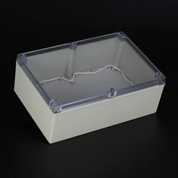 240*160*90mm IP65 Tampa Transparente de Plástico ABS, Caixa Com Placa de Montagem,Impermeável Gabinete Caja Plastco