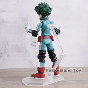 Meu Herói Academia Midoriya Izuku Figma 323 PVC Figura de Ação Colecionáveis Modelo de Brinquedo Brinquedos