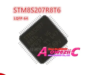 2019+ novo original importado STM8S207 STM8S207C8T6 STM8S207CBT6 LQFP-48 STM8S207R8T6 STM8S207RBT6 LQFP-64 microcontrolador MCU
