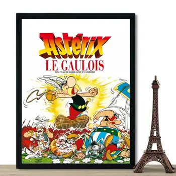 Asterix França Quadrinhos Clássicos de Seda Arte Cartaz Impressão de Parede Imagens de Arte Tela de Pintura para crianças, Crianças de Bebê Decoração de Sala de estar