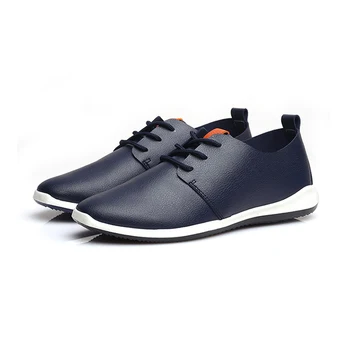 2018 Novo Verão Primavera a Luz dos Homens Sapatos de Microfibra Calçados Calçados masculinos de Couro PU Homem de Negócios e Sapatos Brancos, 688