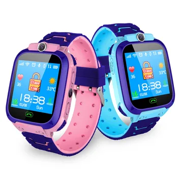 Crianças Smart Watch 2020 SOS Relógios Telefone Smartwatch usar o Cartão Sim Foto à prova d'água IP67 Crianças Relógio de Presente de meninos meninas rapazes raparigas IOS Android