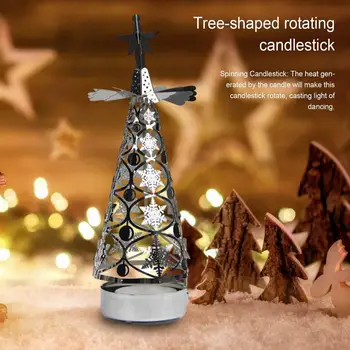 Ferro de Suportes de Vela em forma de Árvore de Fiação de Velas de Casamento Vela Stand Requintado Candelabro Para a Mesa de Natal Decoração da Casa