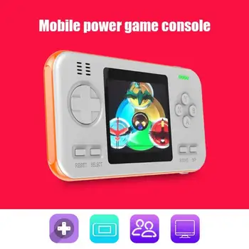 Consola de jogos portátil Retrô Jogador 416 Jogo Clássico w/8000mAh do Banco do Poder de Jogo de Console de Jogos Clássicos Leitor de presentes