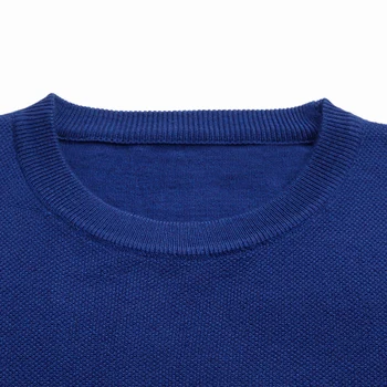Covrlge Homens Camisola de 2019 Moda Sólido Macio de Malha de Lã Blusas Plus Pullover dos Homens com decote em V 