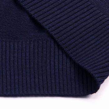 Covrlge Homens Camisola de 2019 Moda Sólido Macio de Malha de Lã Blusas Plus Pullover dos Homens com decote em V 