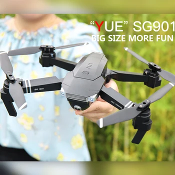 Drone SG901 4K drone HD, câmera dupla de transmissão sem fio fpv fluxo óptico estável altura quadcopter do helicóptero de Rc drone câmara dron