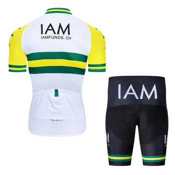 Novo 2020 IAM ao ar livre da equipe de Ciclismo de Camisolas Terno de Verão e Respirável, seca Rápido, Ciclismo Sportswear Bicicleta de Ciclismo Roupas Terno