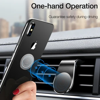 Carro Universal Magnético Titular do Telefone Para o iPhone, Samsung, Huawei Ar de Ventilação Inteligente Suporte do Telefone Para Xiaomi Oneplus de GPS do Carro do Suporte