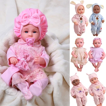 45cm Elétrica Reborn Baby Dolls Itouch Função de Africanos Negros Boneca de Silicone de Língua Renascer Realistas de Criança de Bebê Presentes