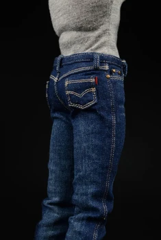 Em Estoque Escala 1/6 dos Homens da Moda Vestuário Equipe Americana de Jeans Calças Acessórios para 12