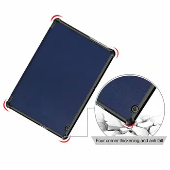Caso de Couro do PLUTÔNIO Para o Huawei MediaPad T5 10 Protector Cover Shell Para Mediapad t5 AGS2-L09 L03 AGS2-W09 W19 Tablet de 10.1