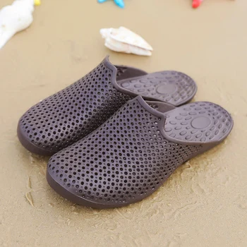 Homens sapatos Chegada do Verão os Homens Flip-Flops de Alta Qualidade Sandálias de Praia Anti-derrapante Zapatos Hombre Sapatos Casuais Atacado 41