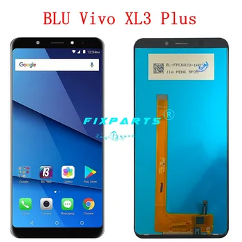Original em BLU Vivo XL3 LCD V0250WW LCD XL2 Apresentar Digitador da Tela de Toque Blu Vivo XL3 Mais o LCD Substituir XL4 Vivo XL 4 XL3 Plus